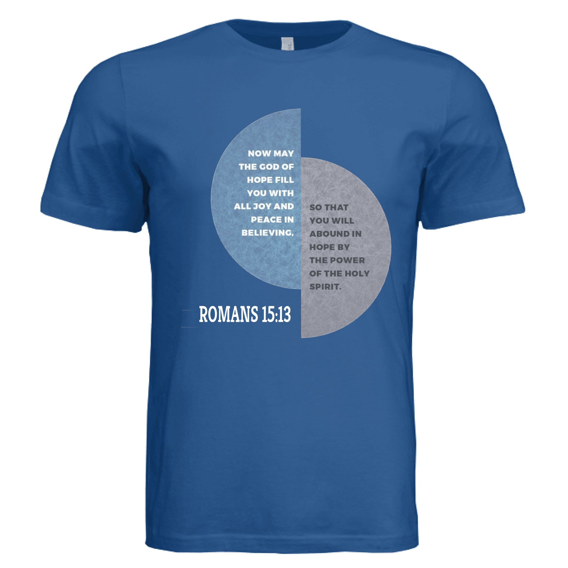 Solid True Royal Triblend - FRONT
