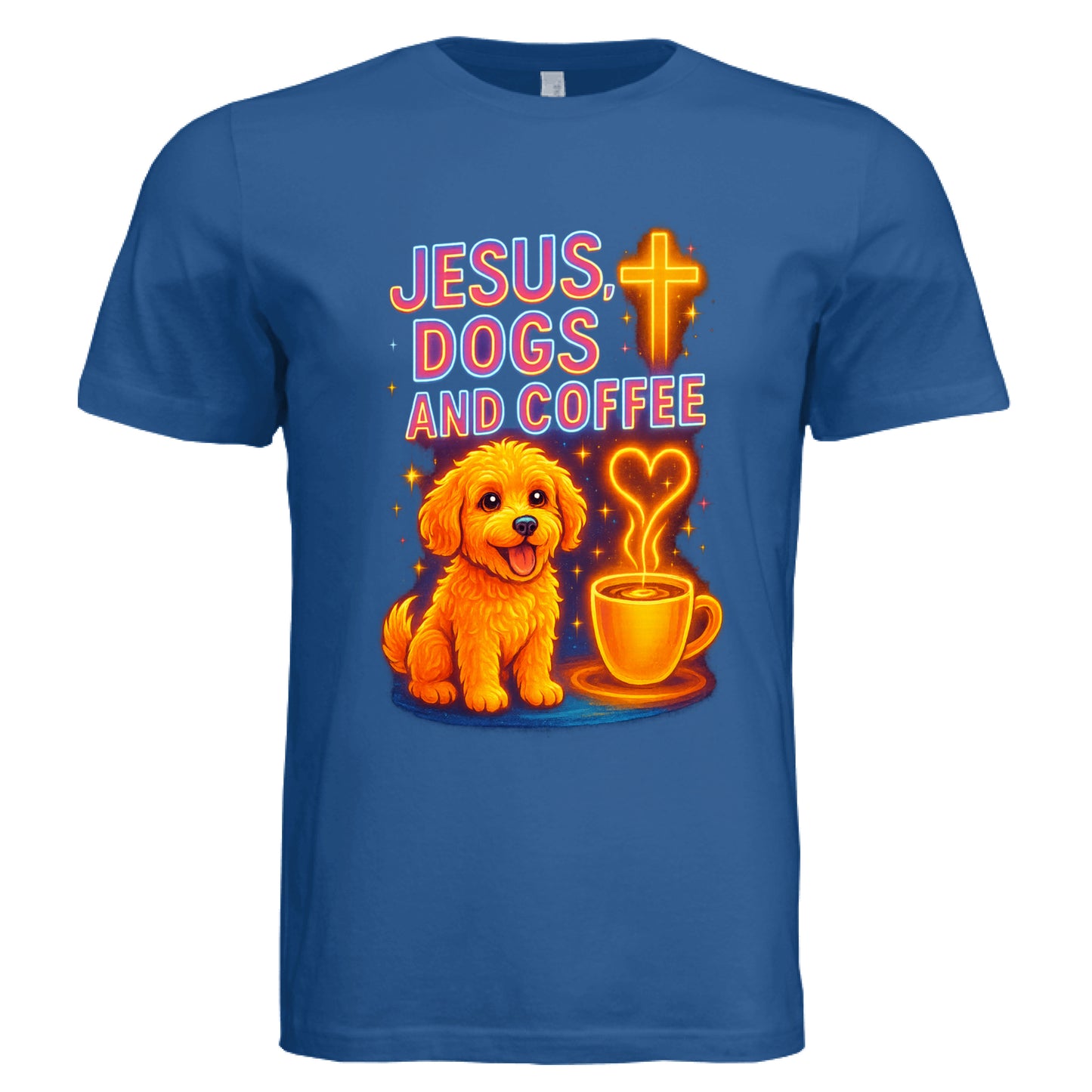 Solid True Royal Triblend - FRONT