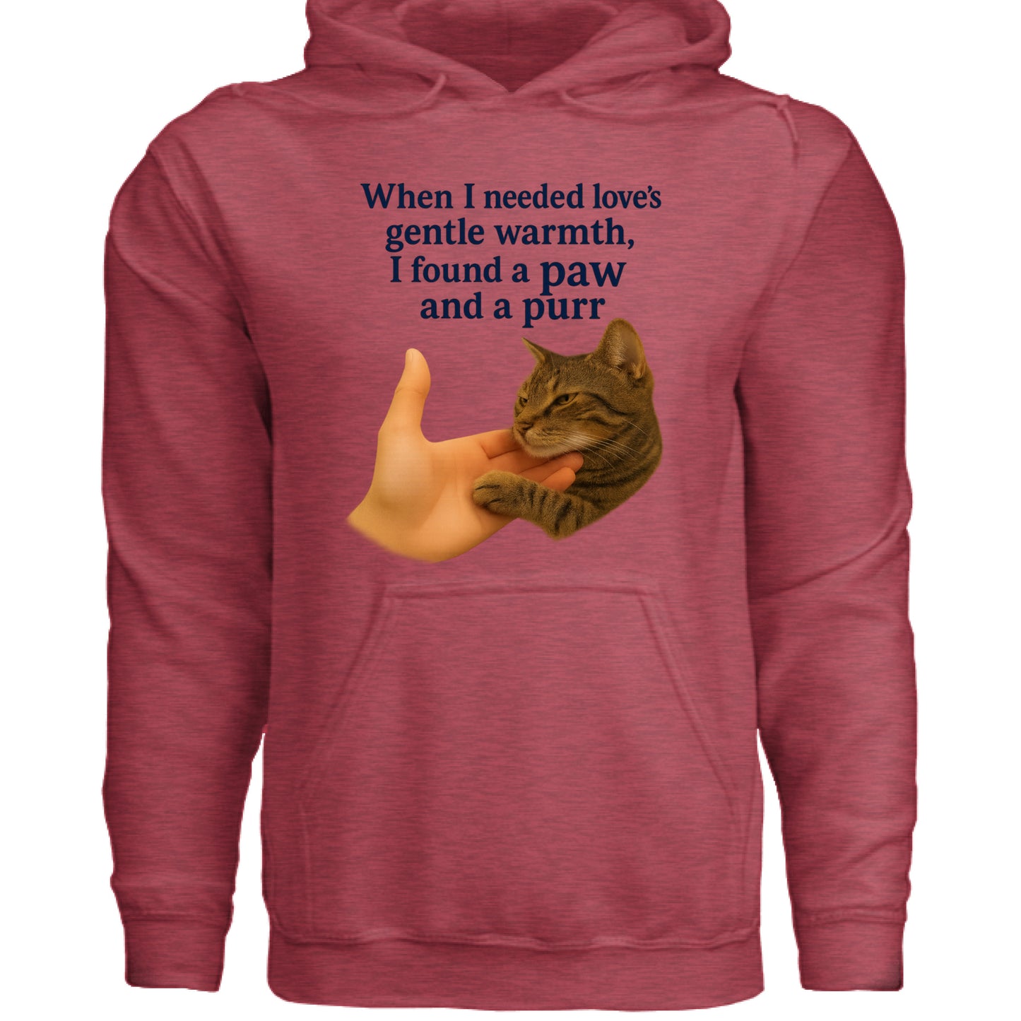 Heather Sport Scarlet Red - FRONT