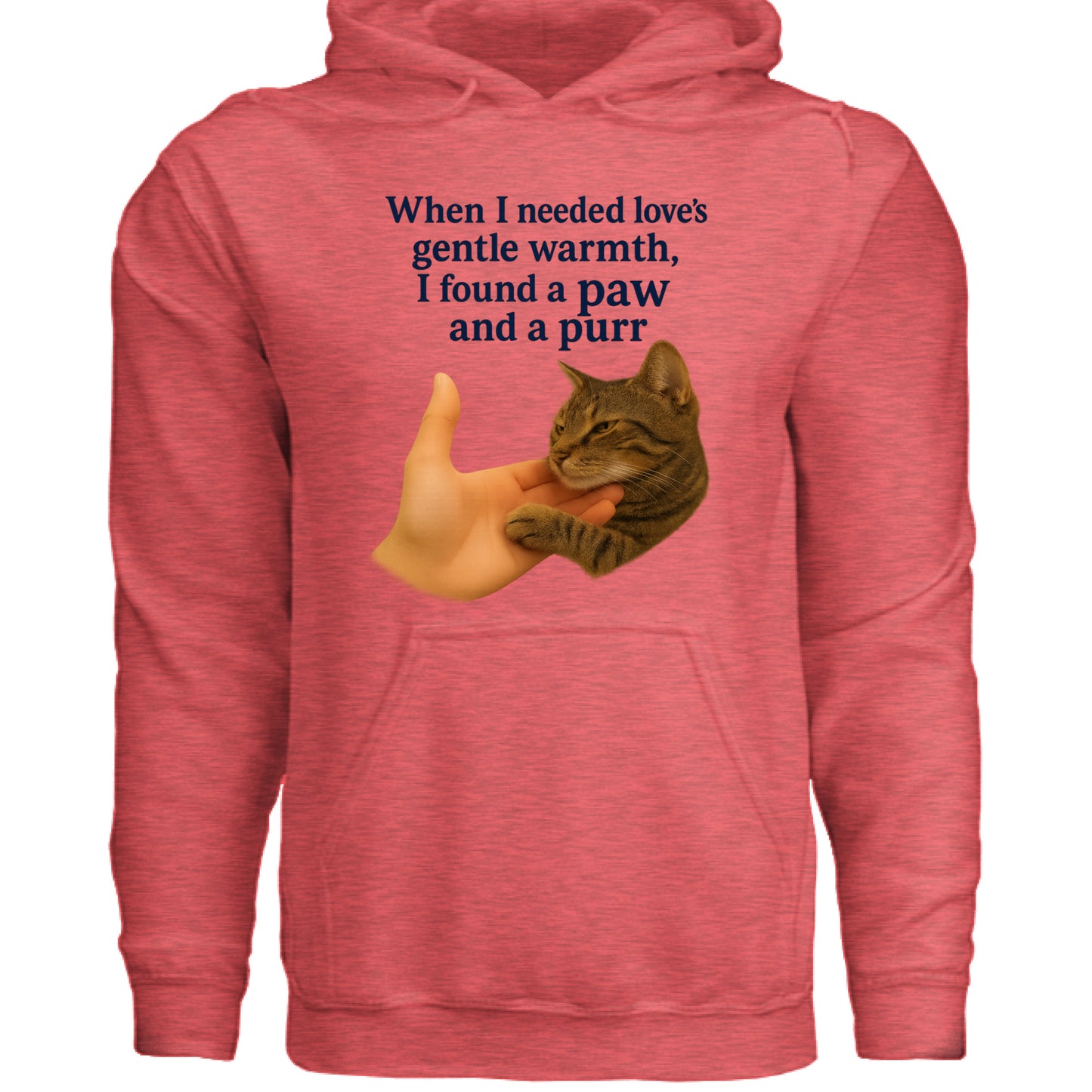 Retro Heather Coral - FRONT