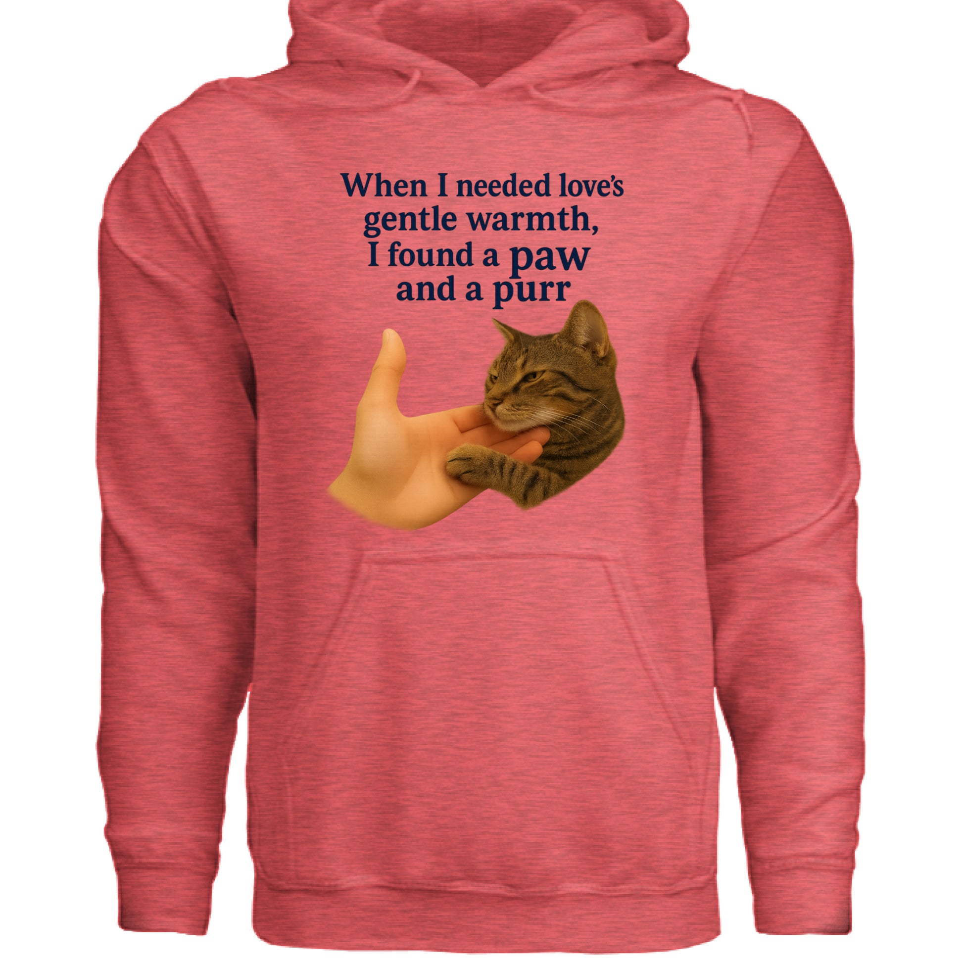 Retro Heather Coral - FRONT